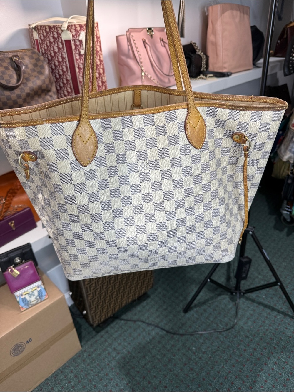 LV Damier Azure Bag